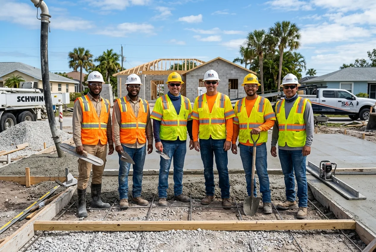Lake Worth Beach Concrete professional team